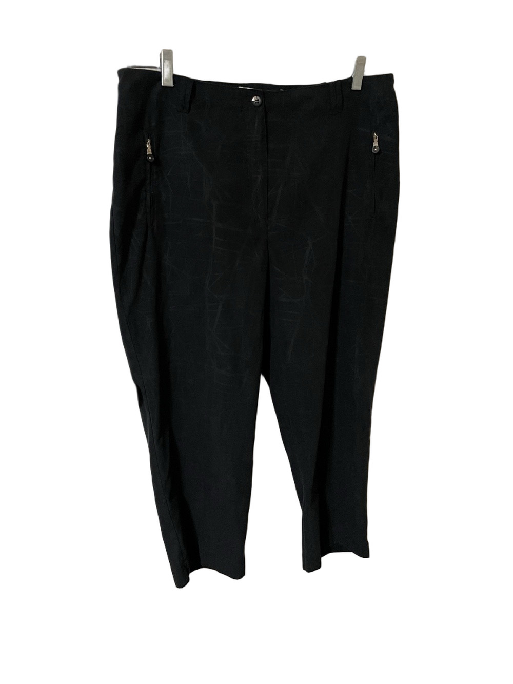 Jamie Sadock Black Pants with Zip Pockets Size 14